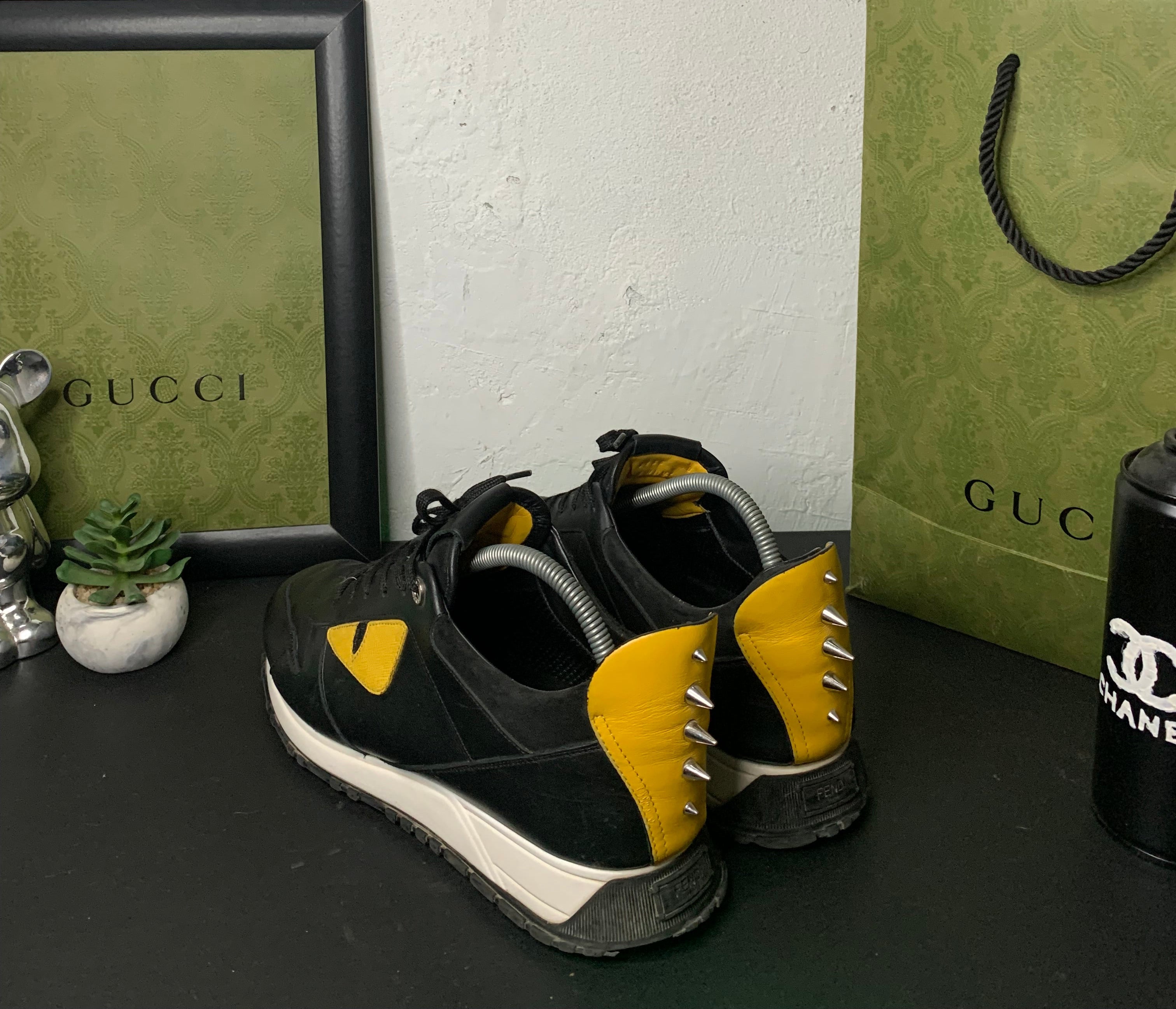 Fendi monster runner spike back