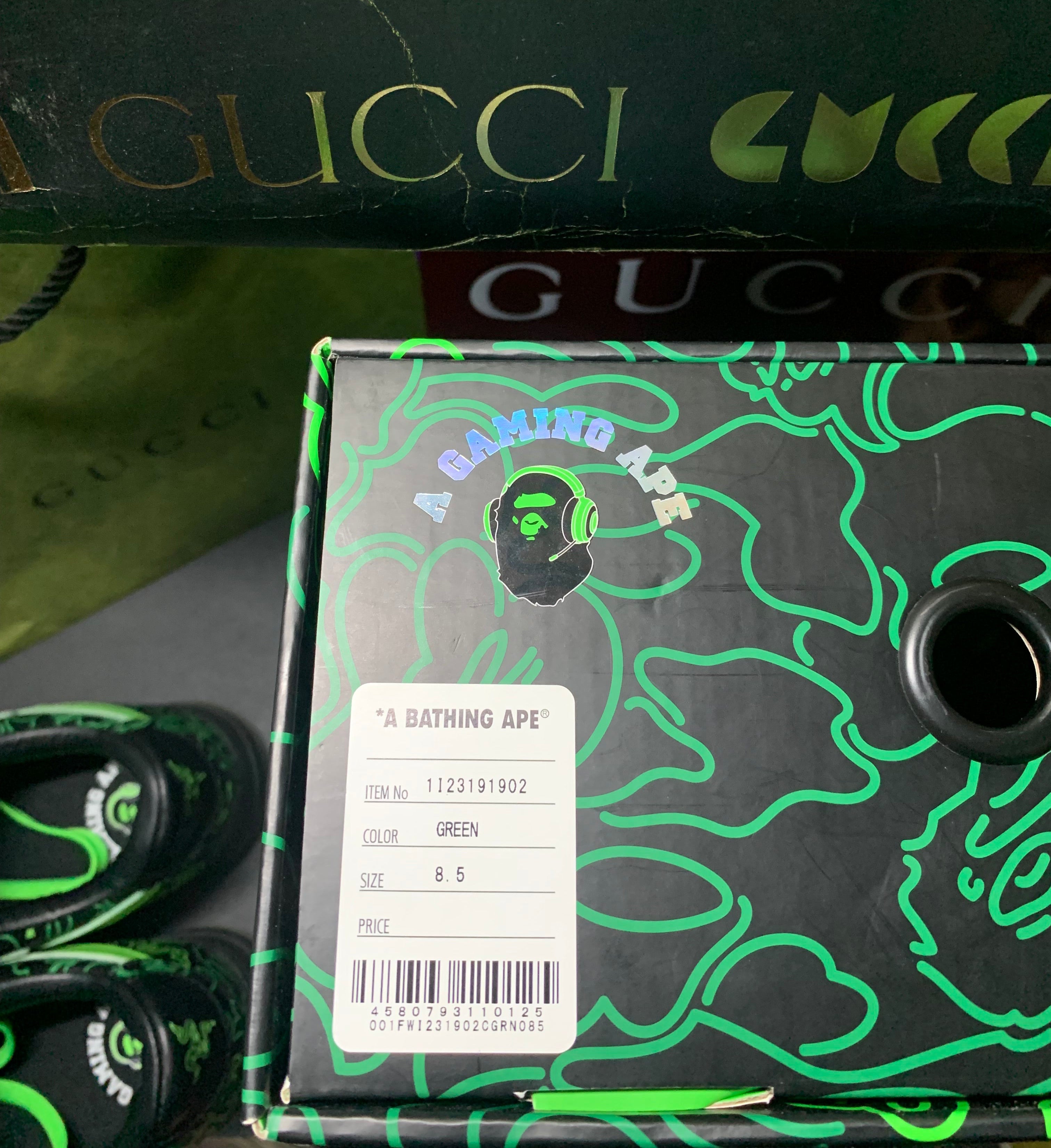 Bape x Razer bapestas