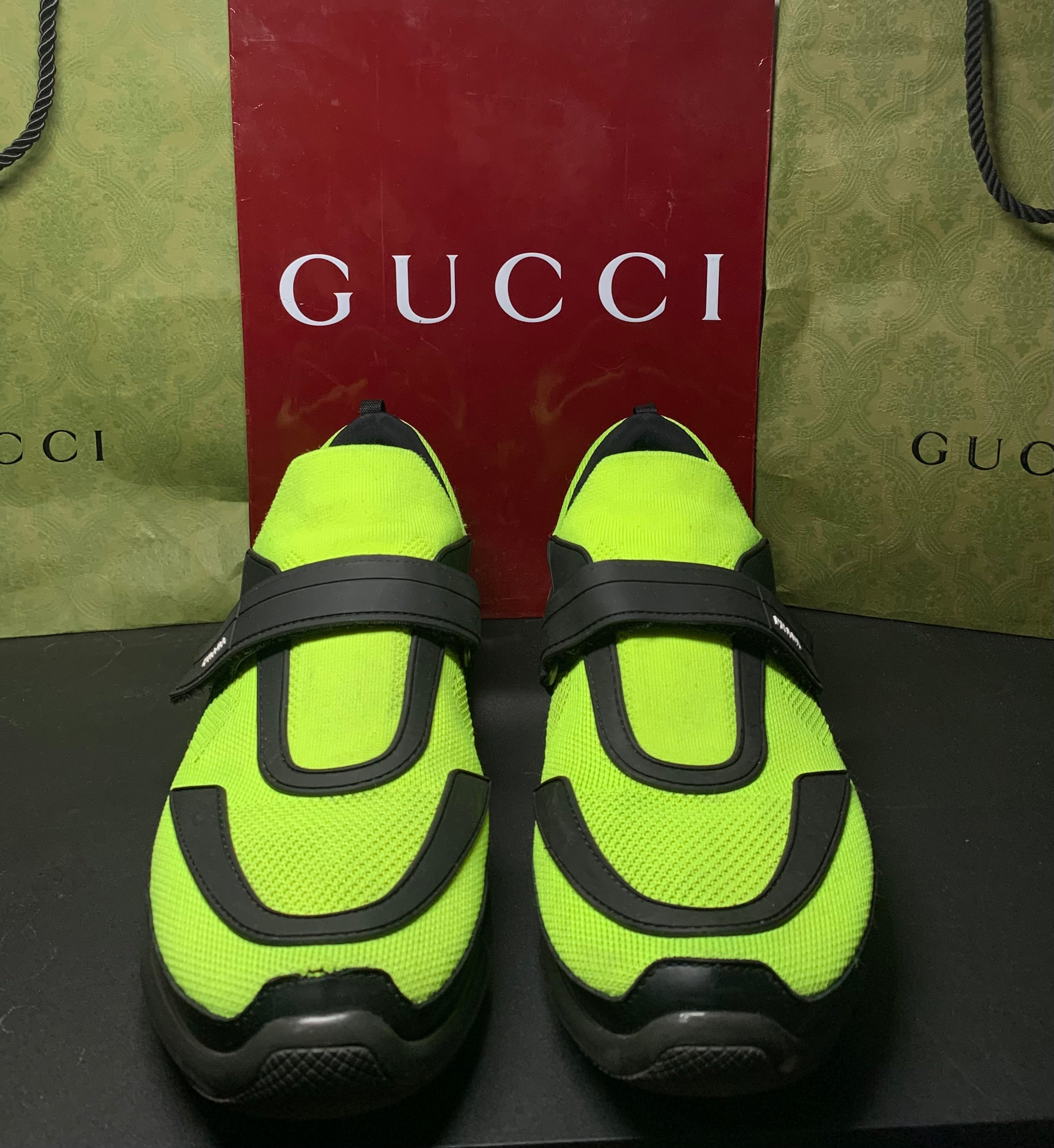 Prada cloudbust strap neon