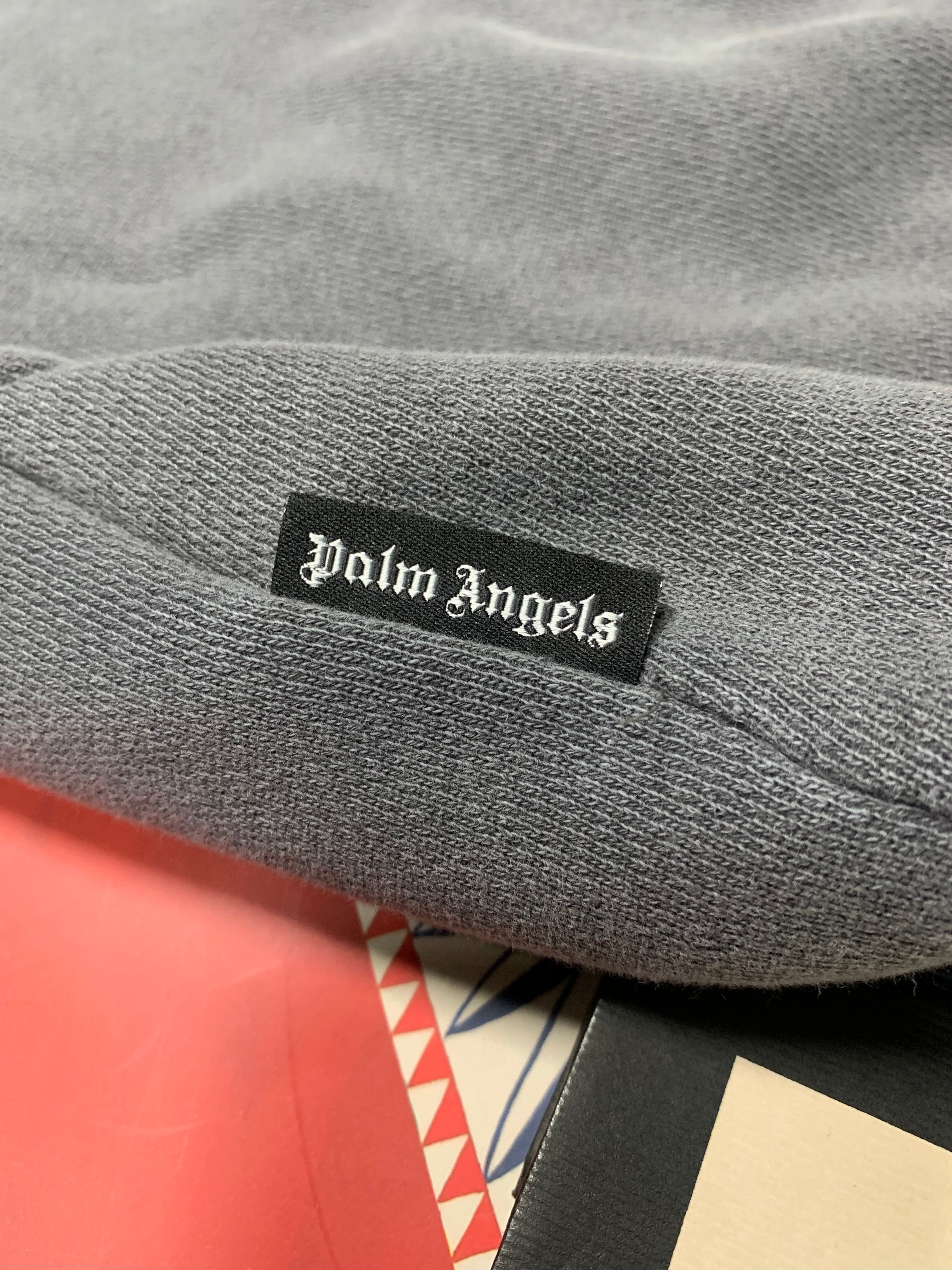 Palm Angels smiley burning head crewneck