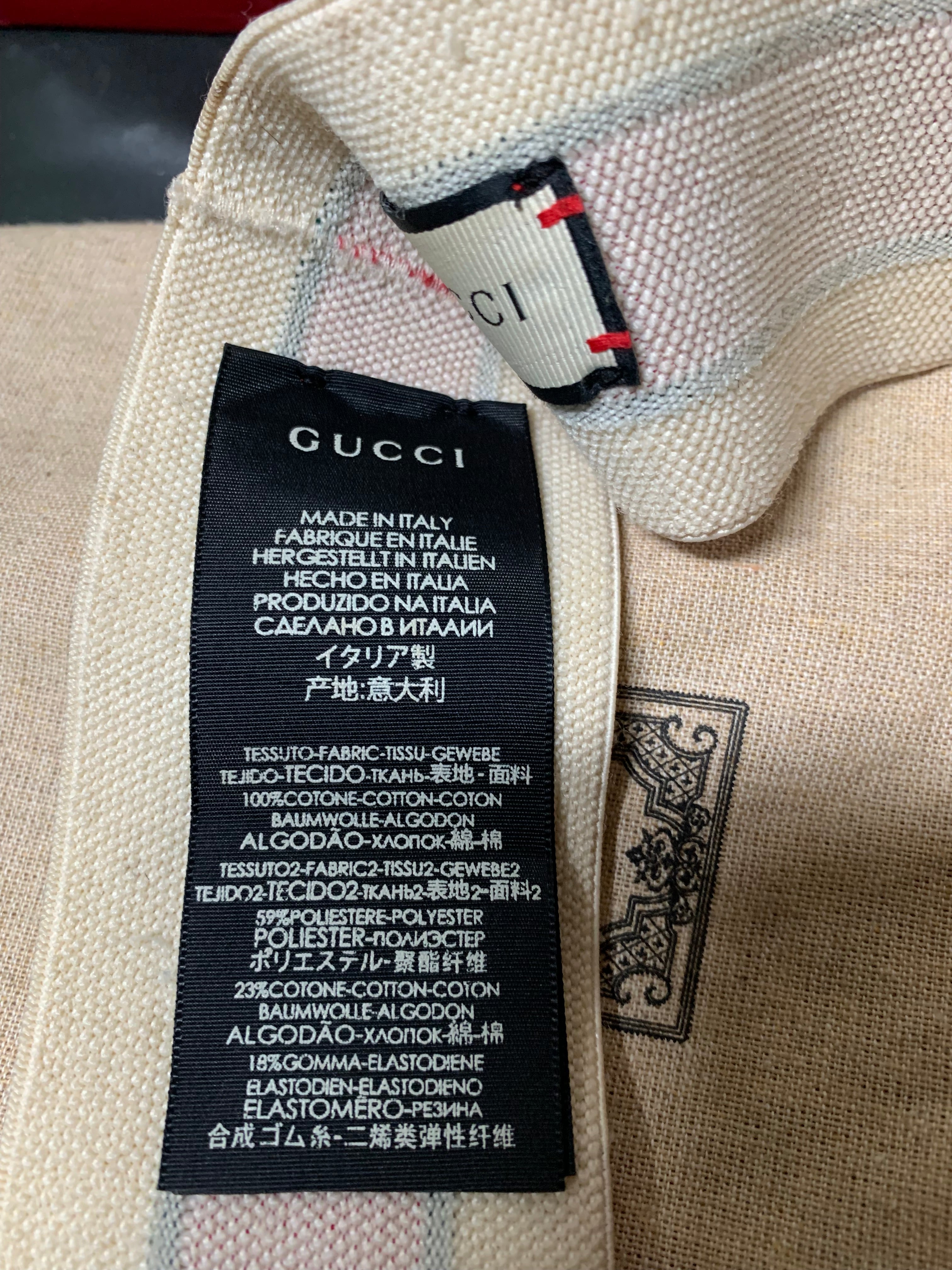 Gucci web stripe logo headband