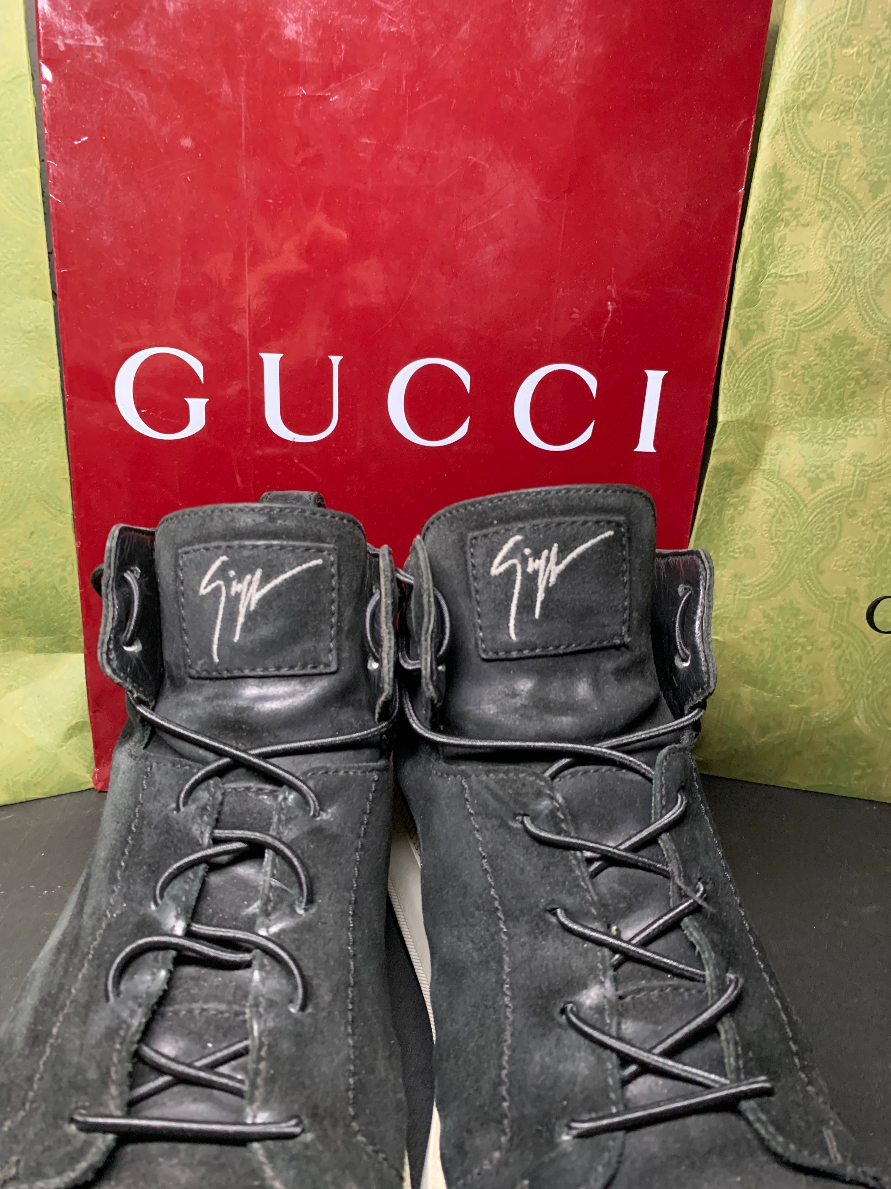 Giuseppe zanotti coby leather high