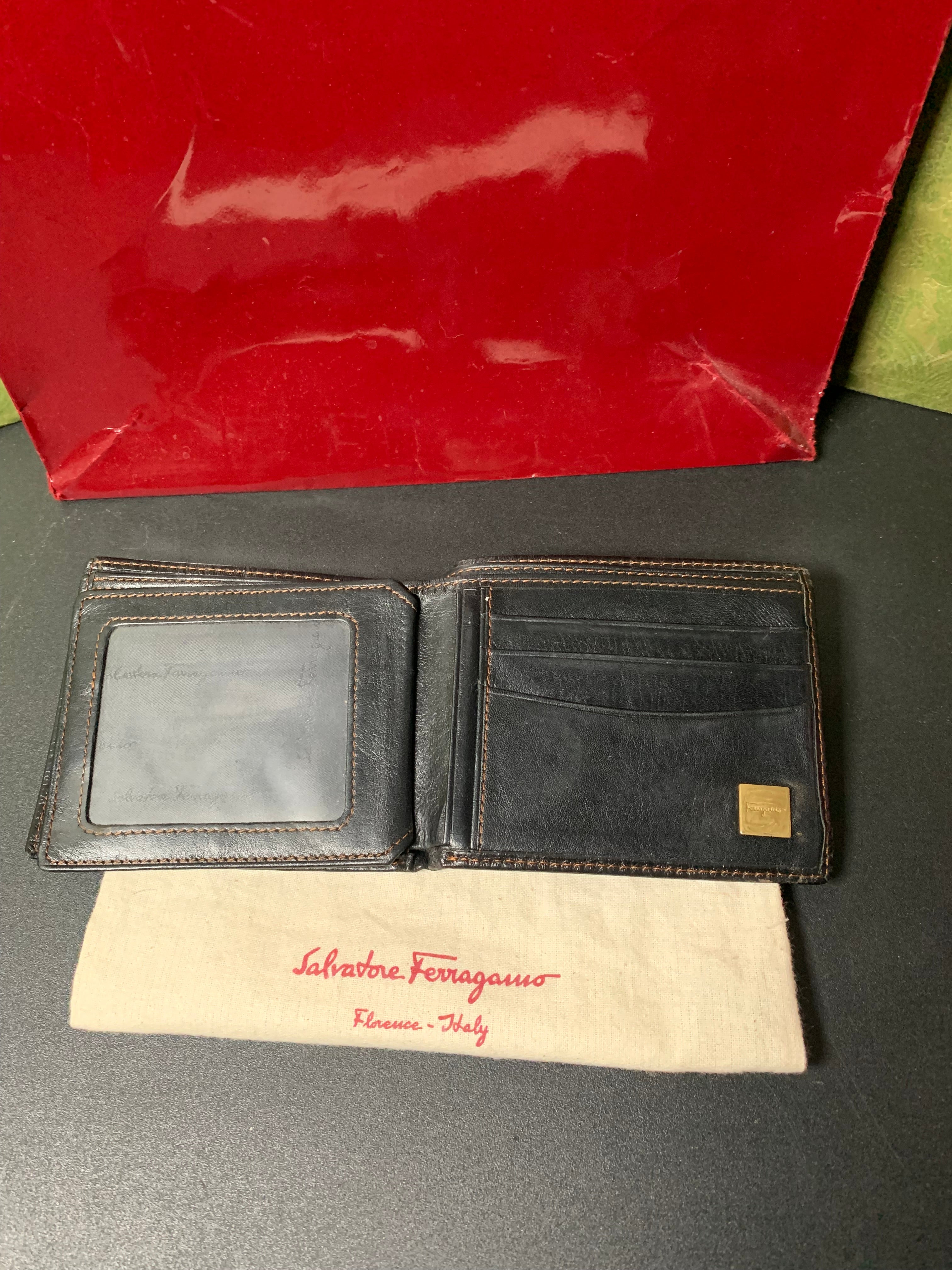 Ferragamo leather wallet