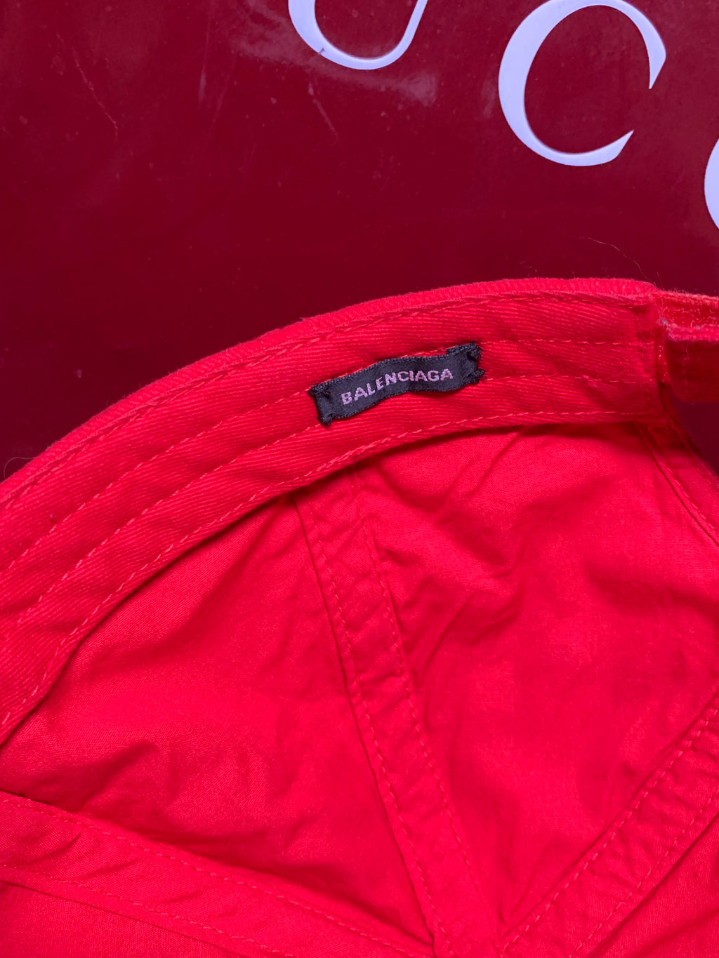 Balenciaga BB mode logo cap