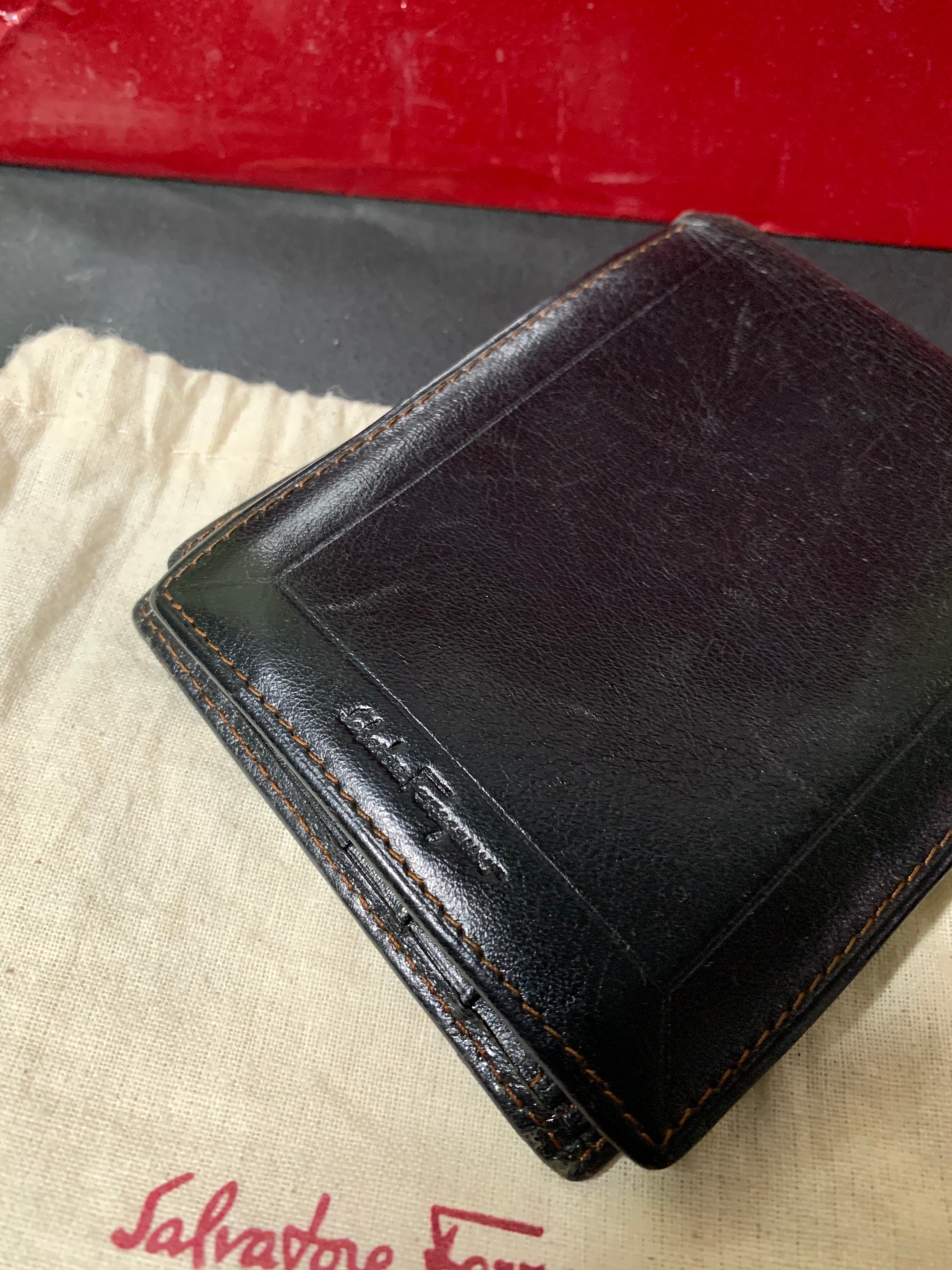 Ferragamo leather wallet