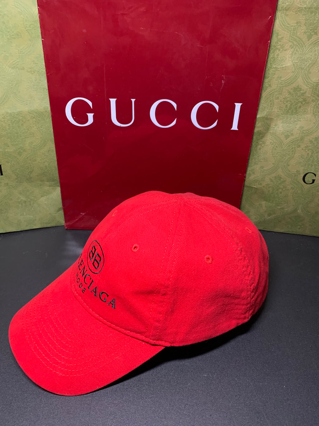 Balenciaga BB mode logo cap