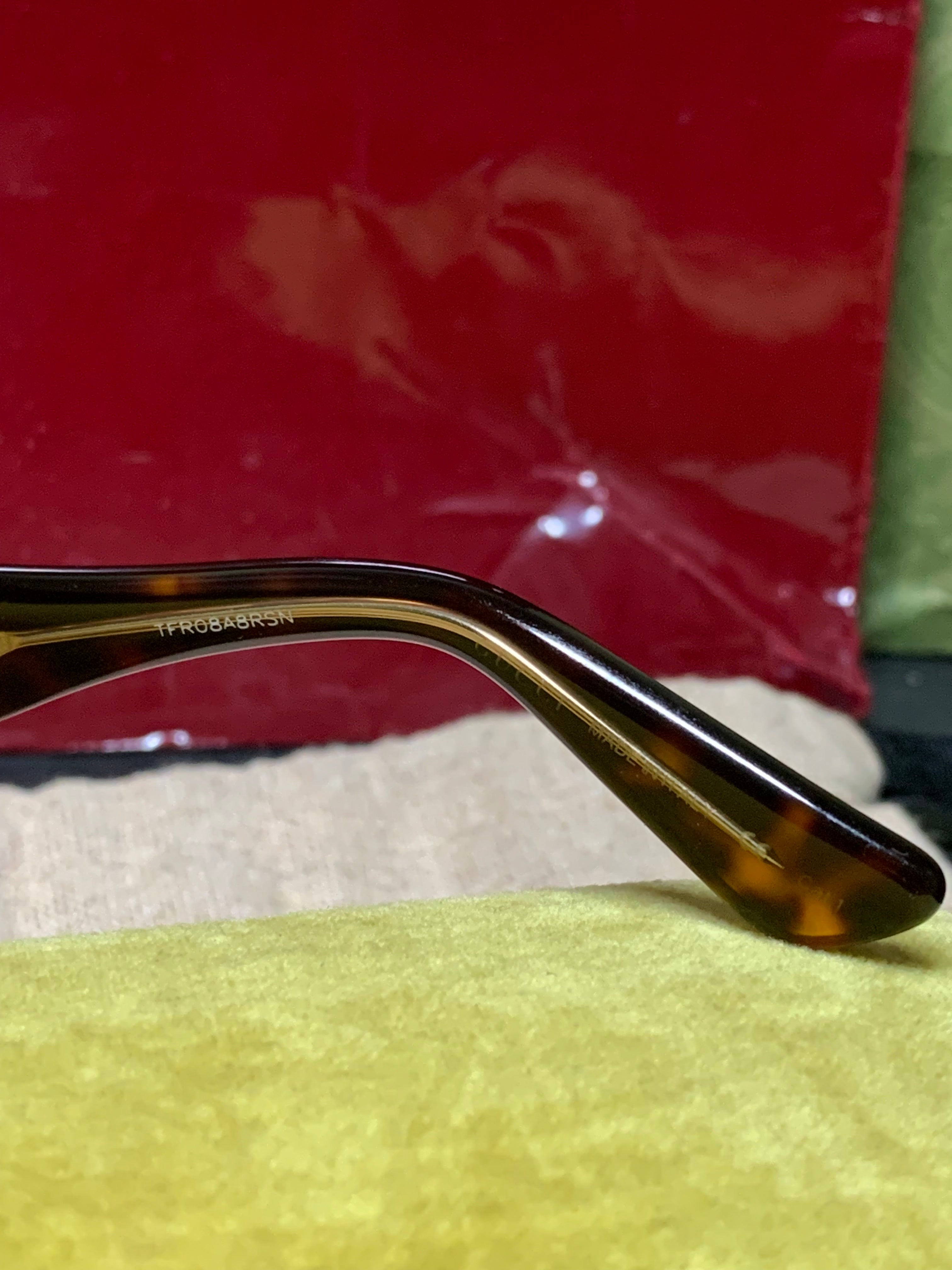 Gucci GG0049s 002 Havanna vintage sunglasses