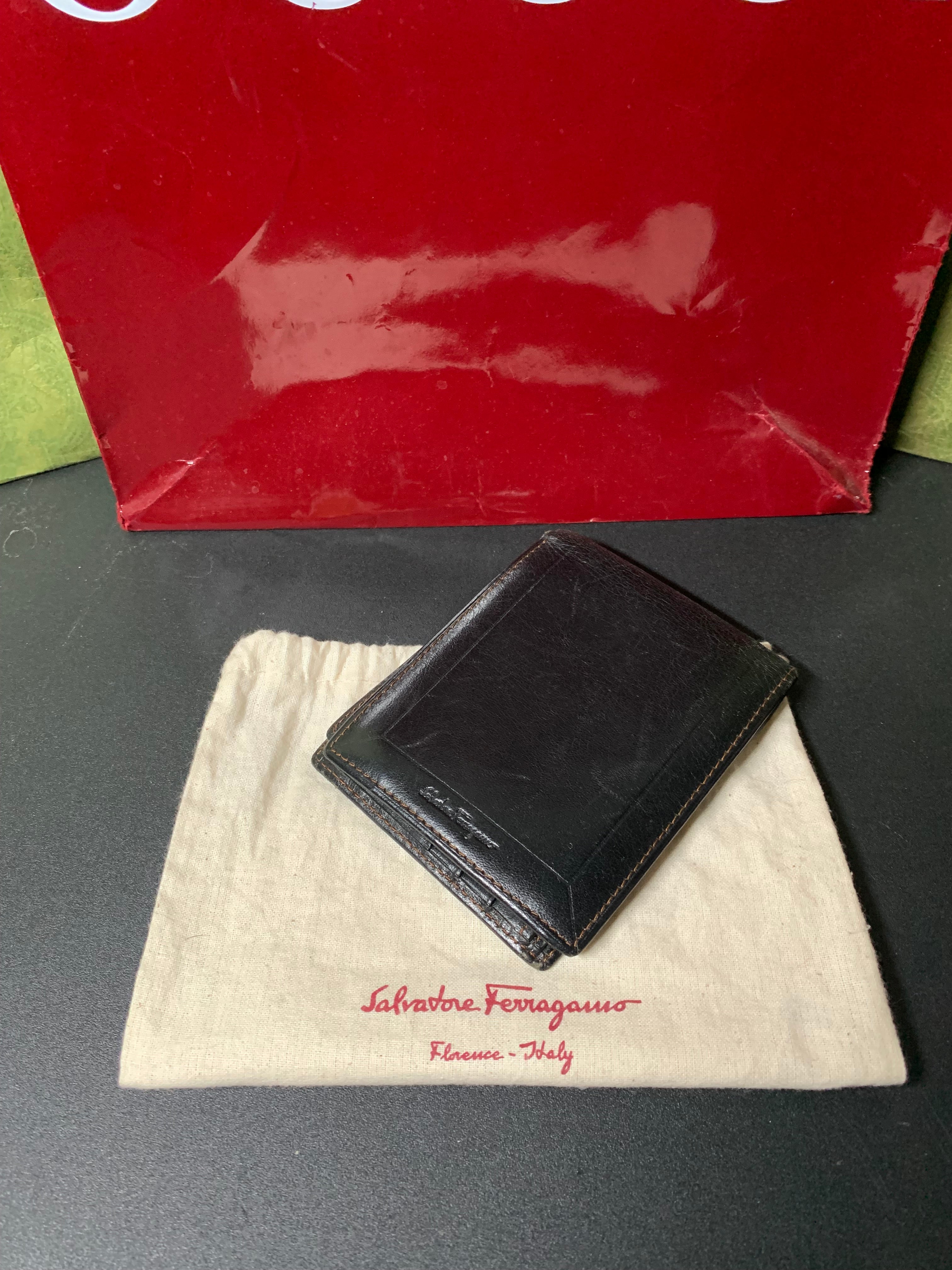 Ferragamo leather wallet