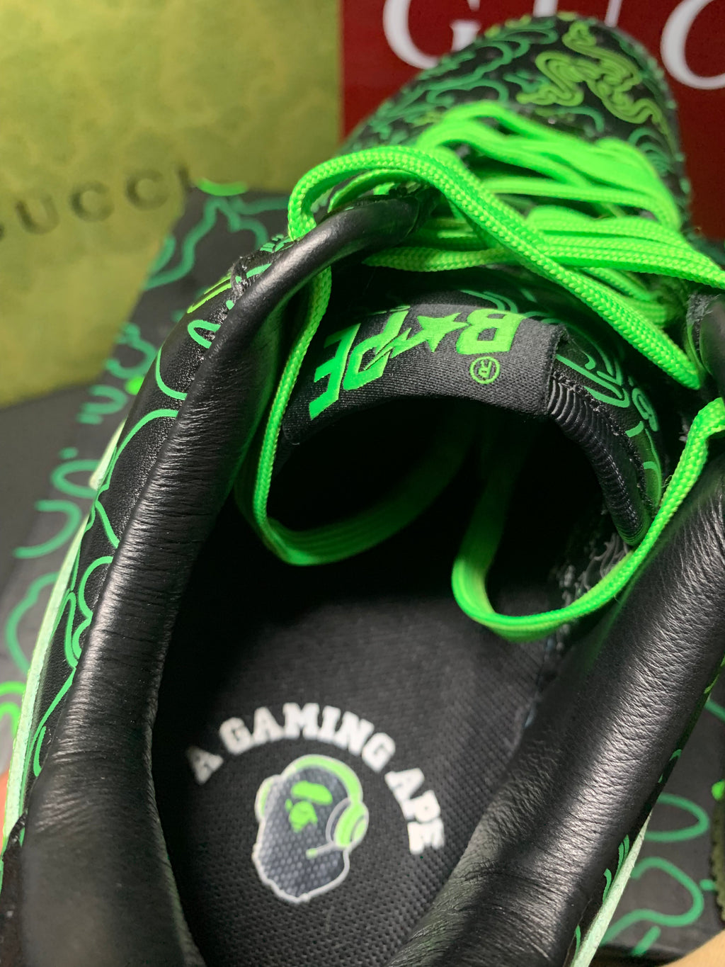 Bape x Razer bapestas