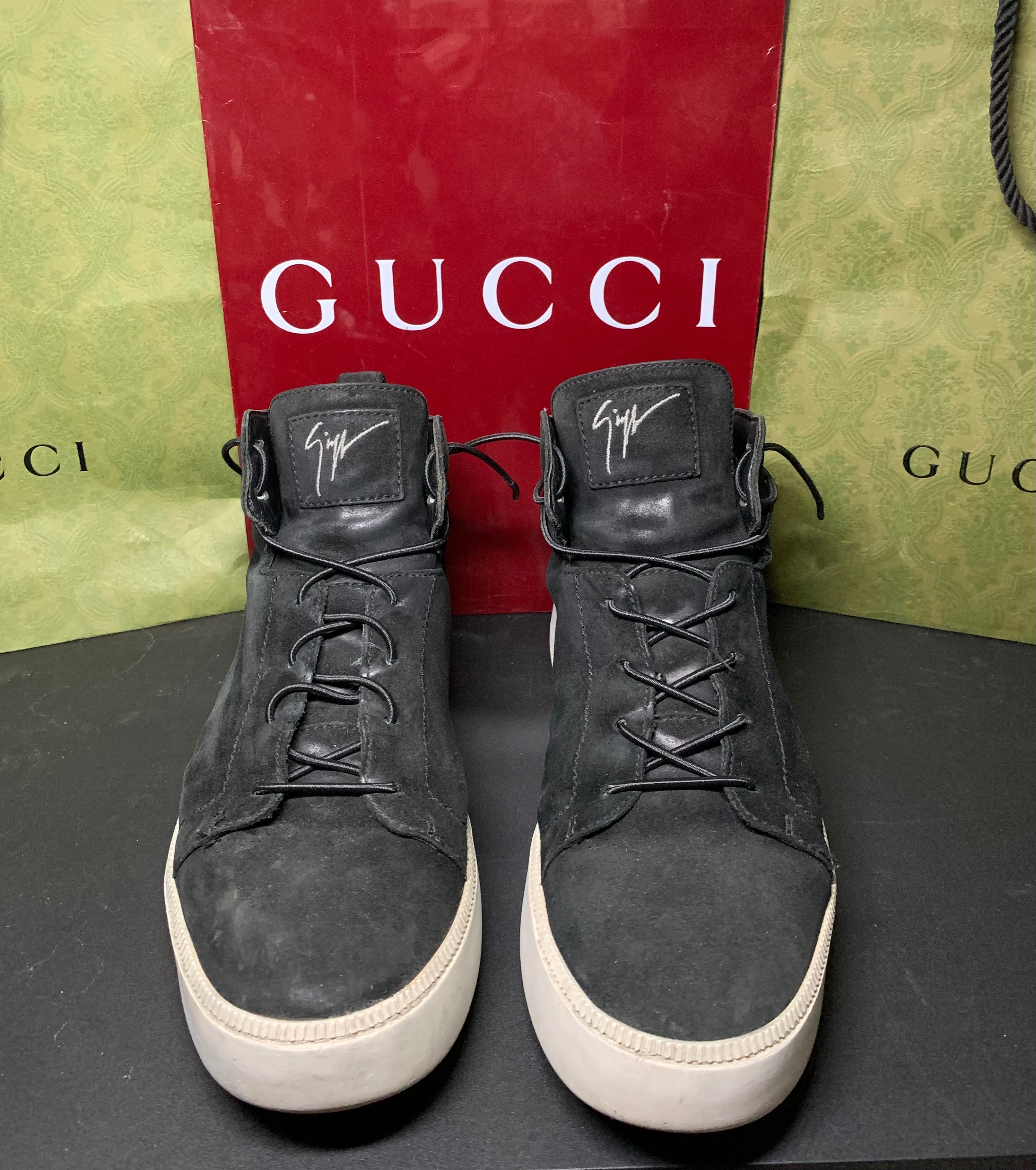 Giuseppe zanotti coby leather high
