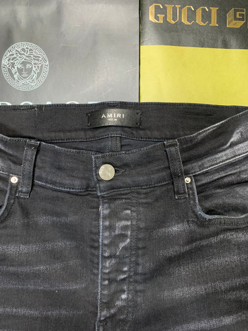 Amiri vintage bandana artpatch SS22 jeans