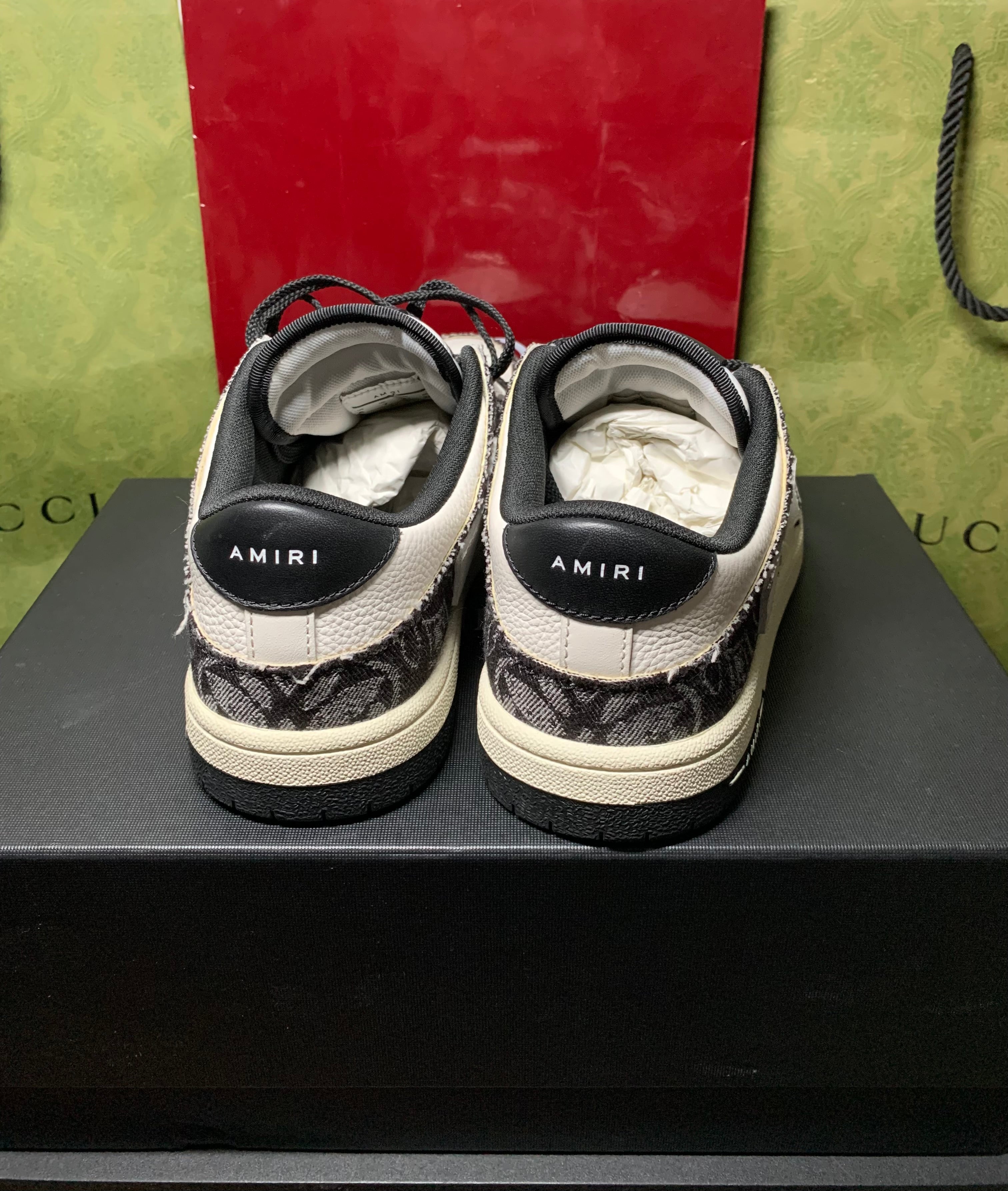 Amiri skeleton bandana low