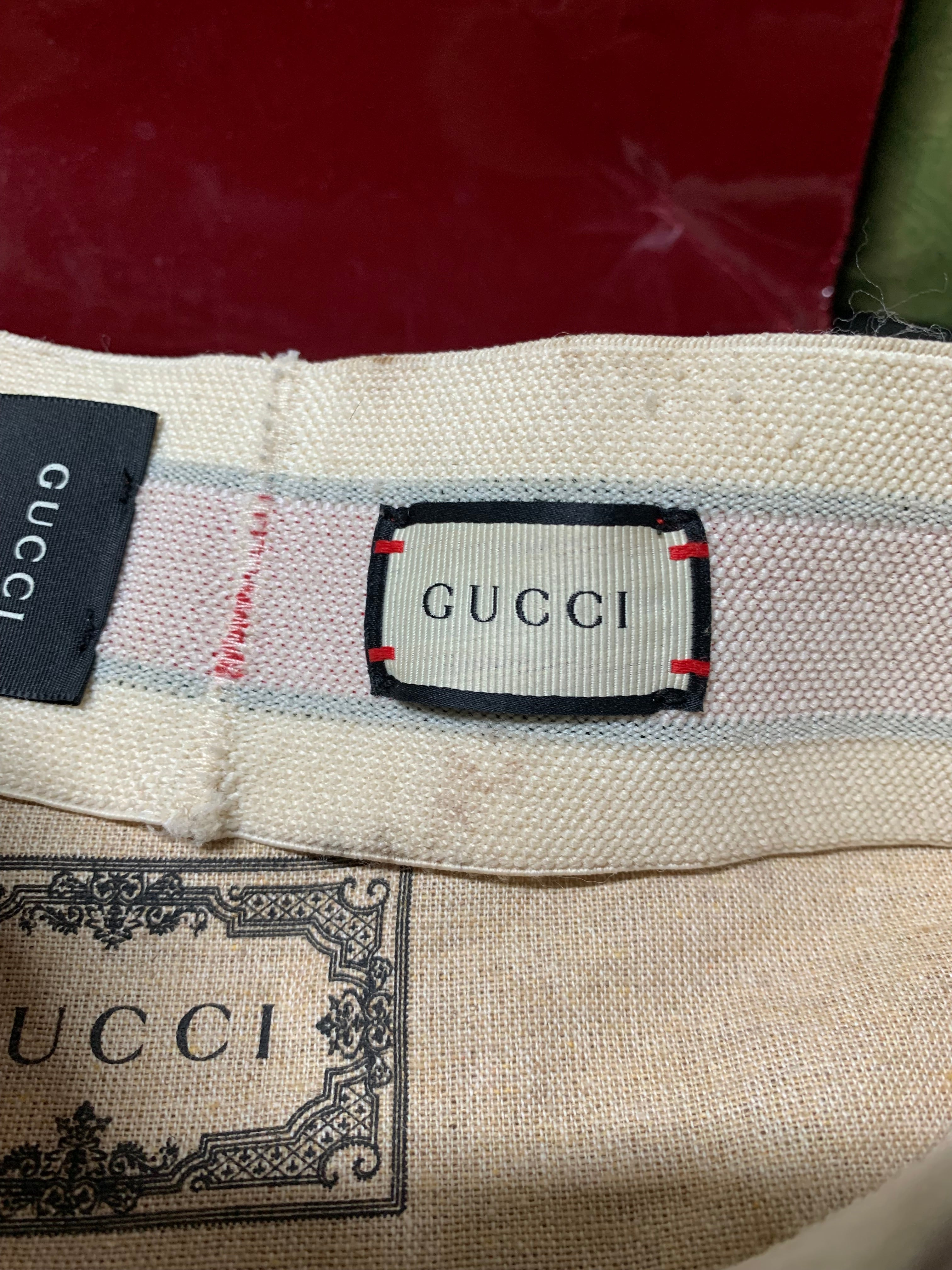 Gucci web stripe logo headband