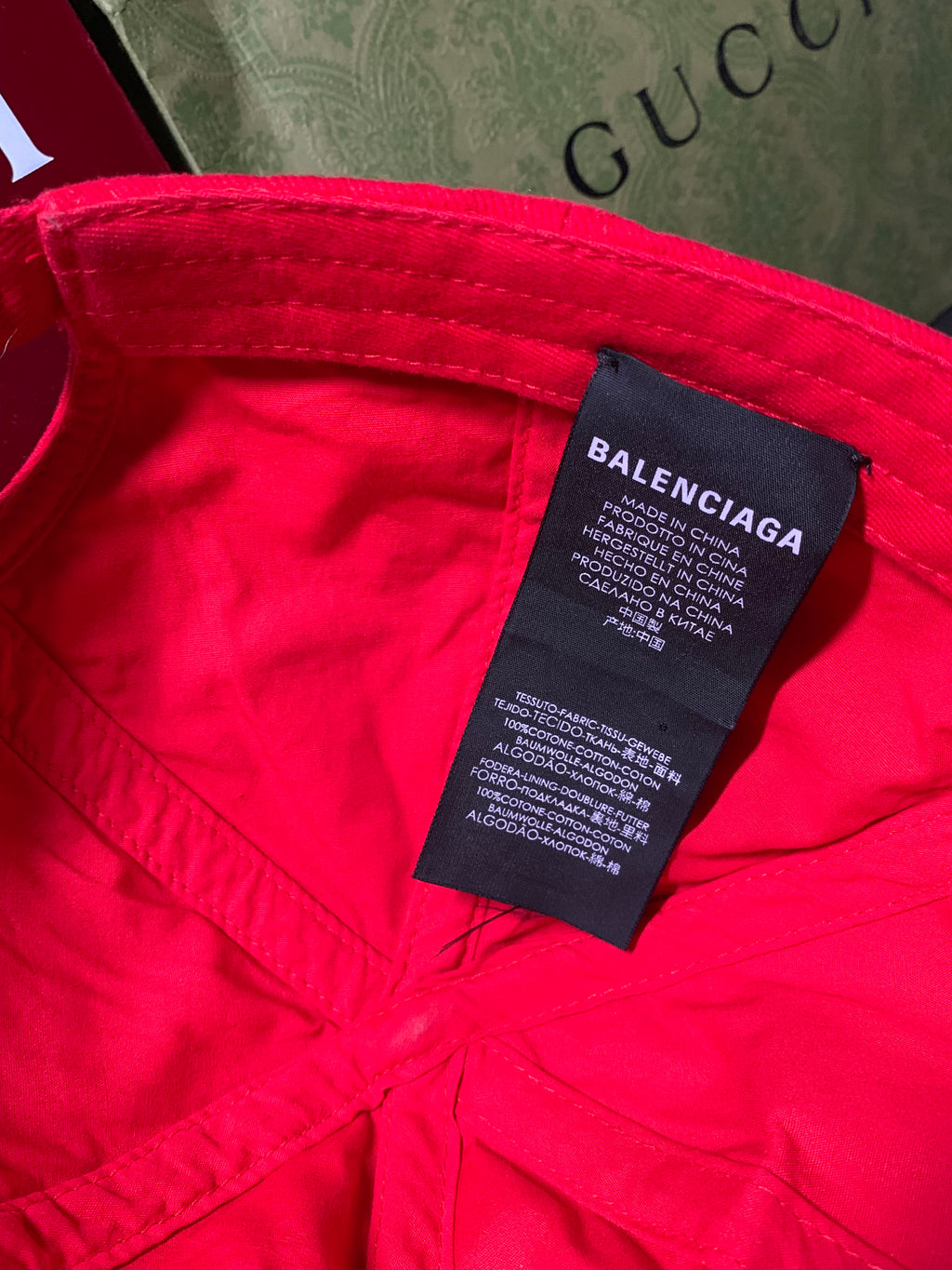 Balenciaga BB mode logo cap