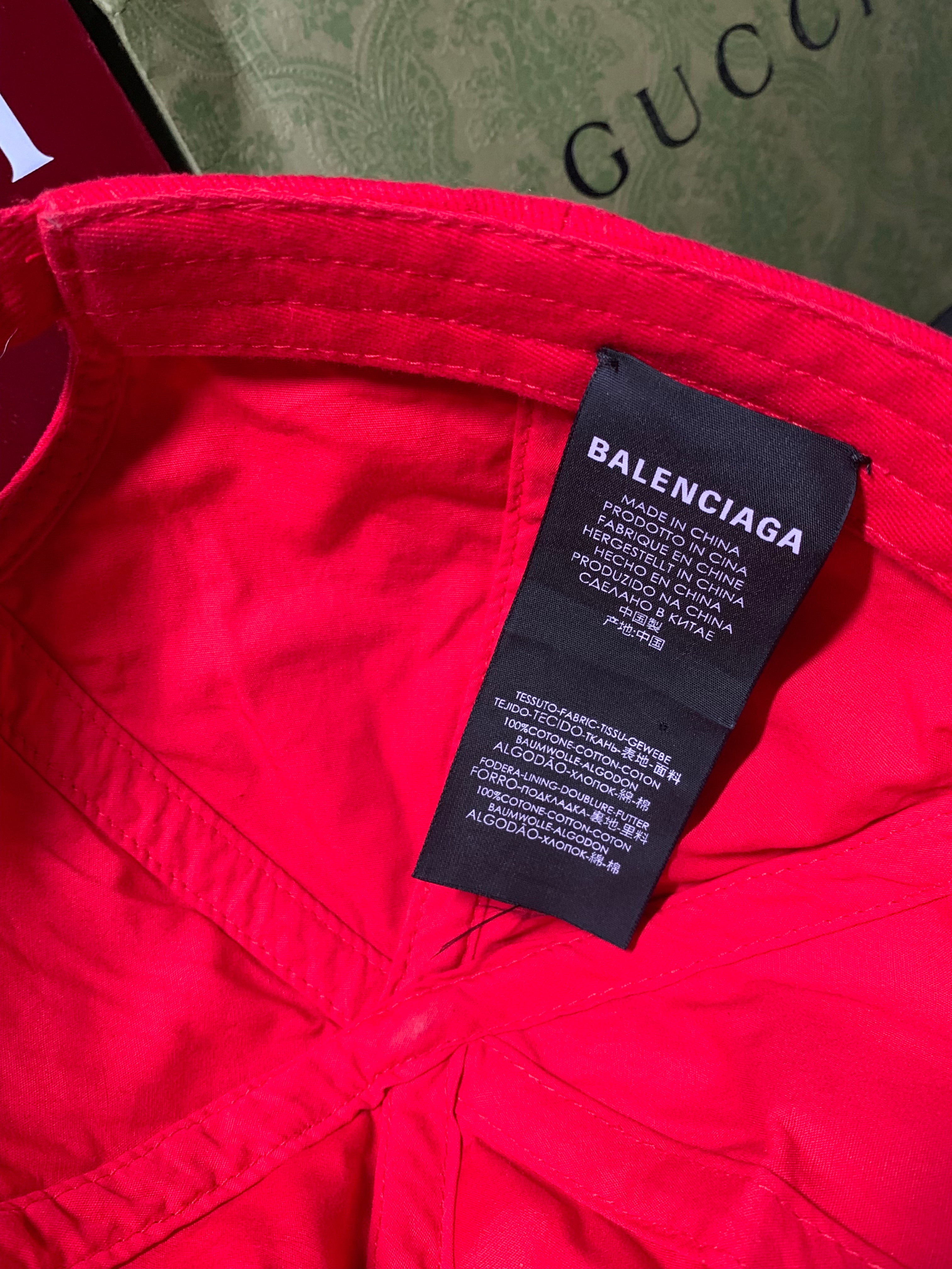 Balenciaga BB mode logo cap