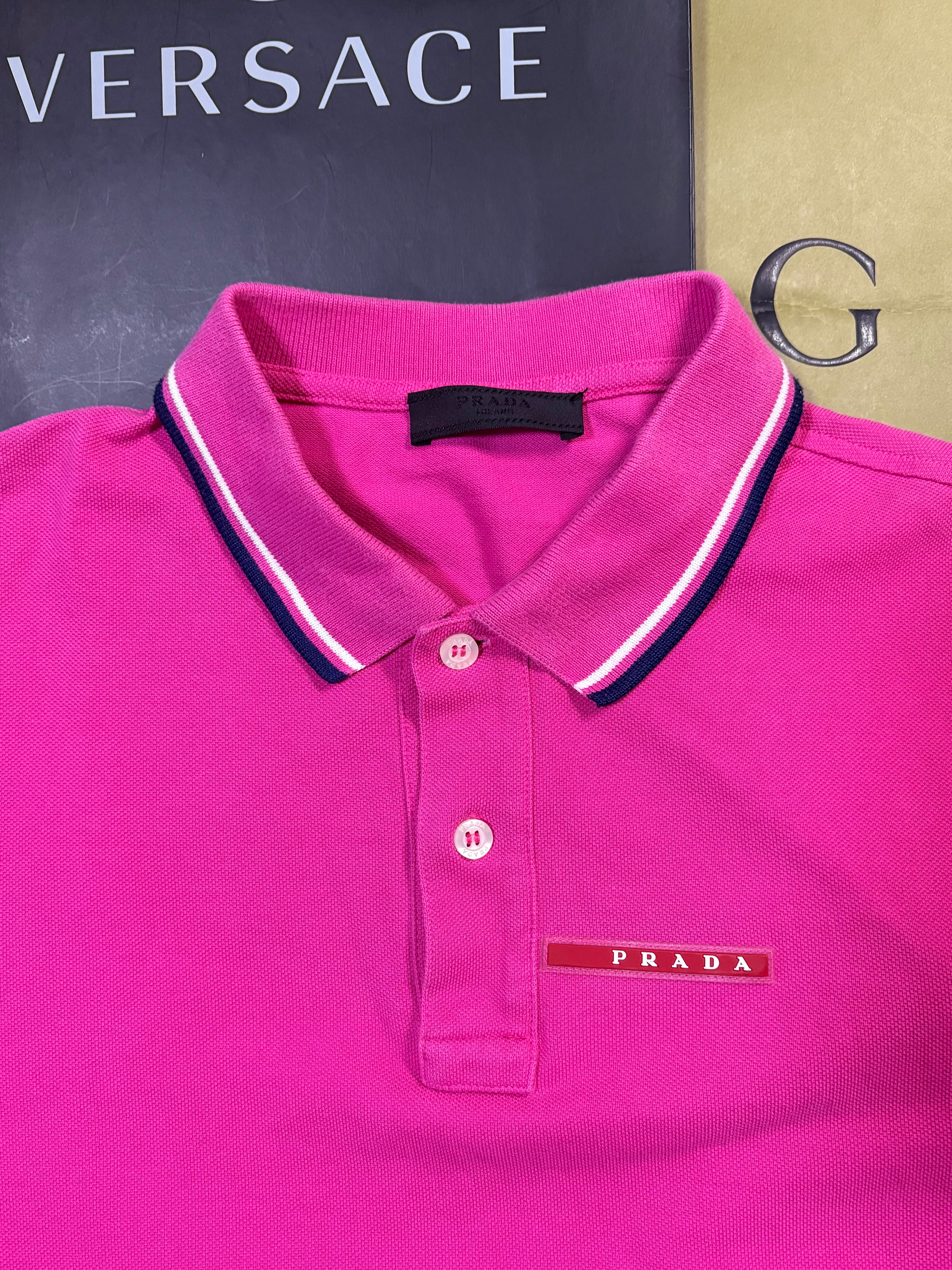 Prada línea rossa polo