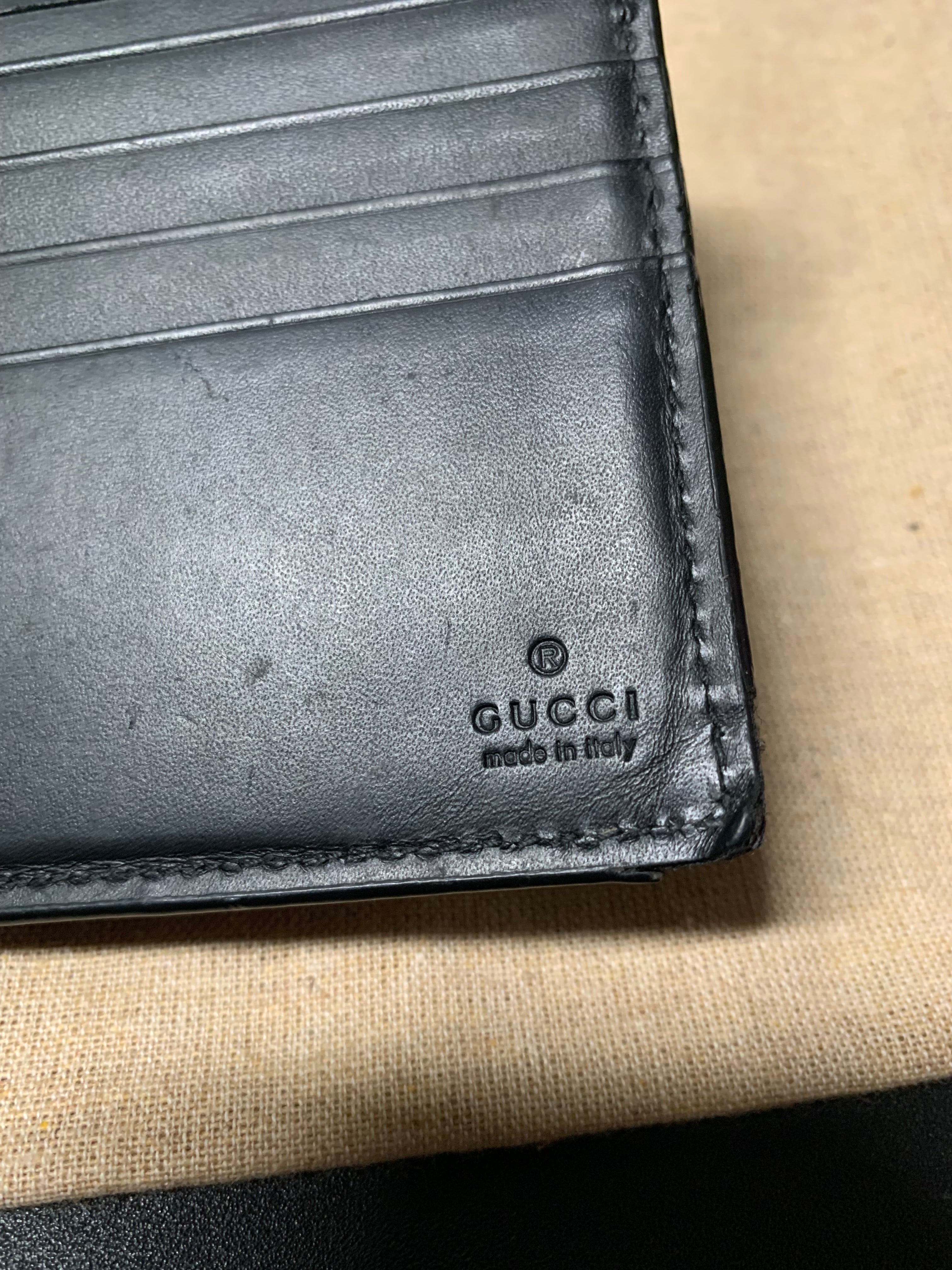 Gucci kingsnake supreme canvas wallet