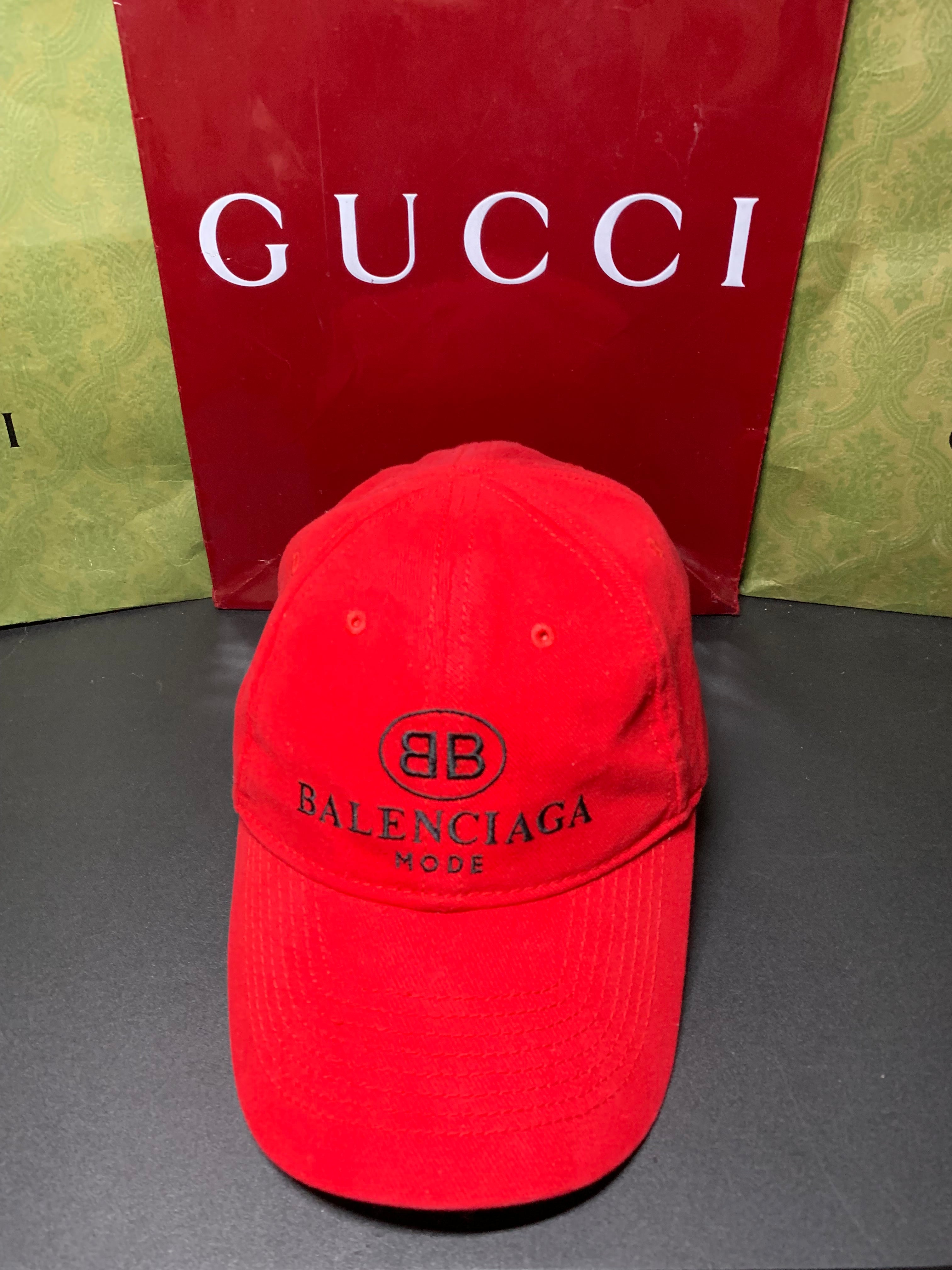 Balenciaga BB mode logo cap