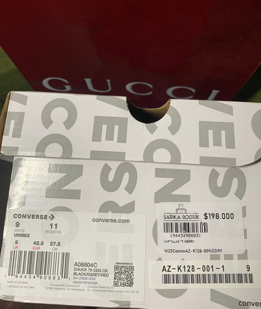 CDG play x Converse low