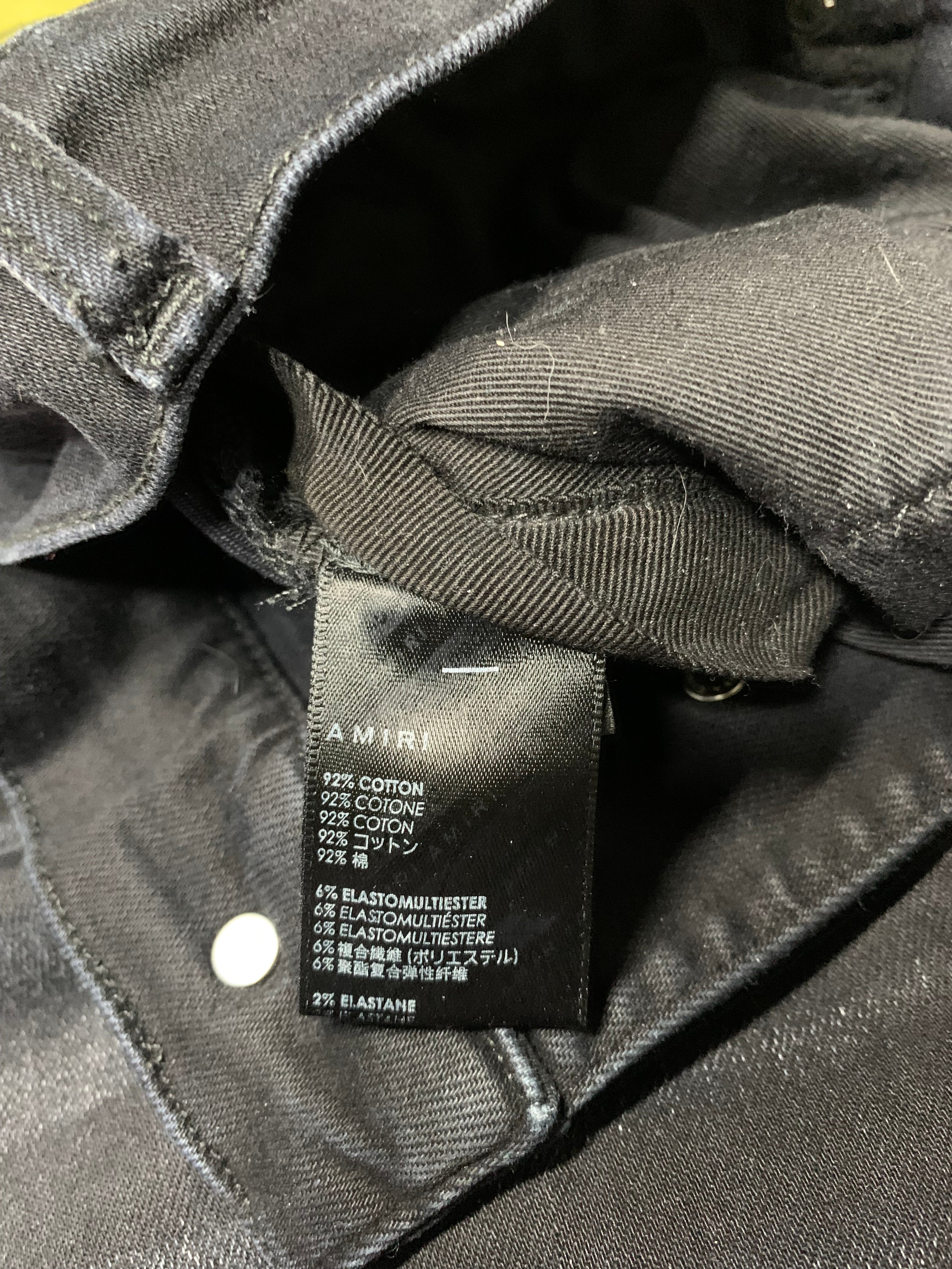 Amiri vintage bandana artpatch SS22 jeans