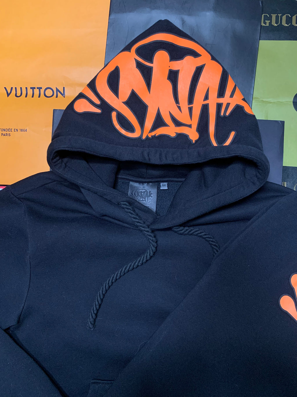 Syna world tracksuit orange/black