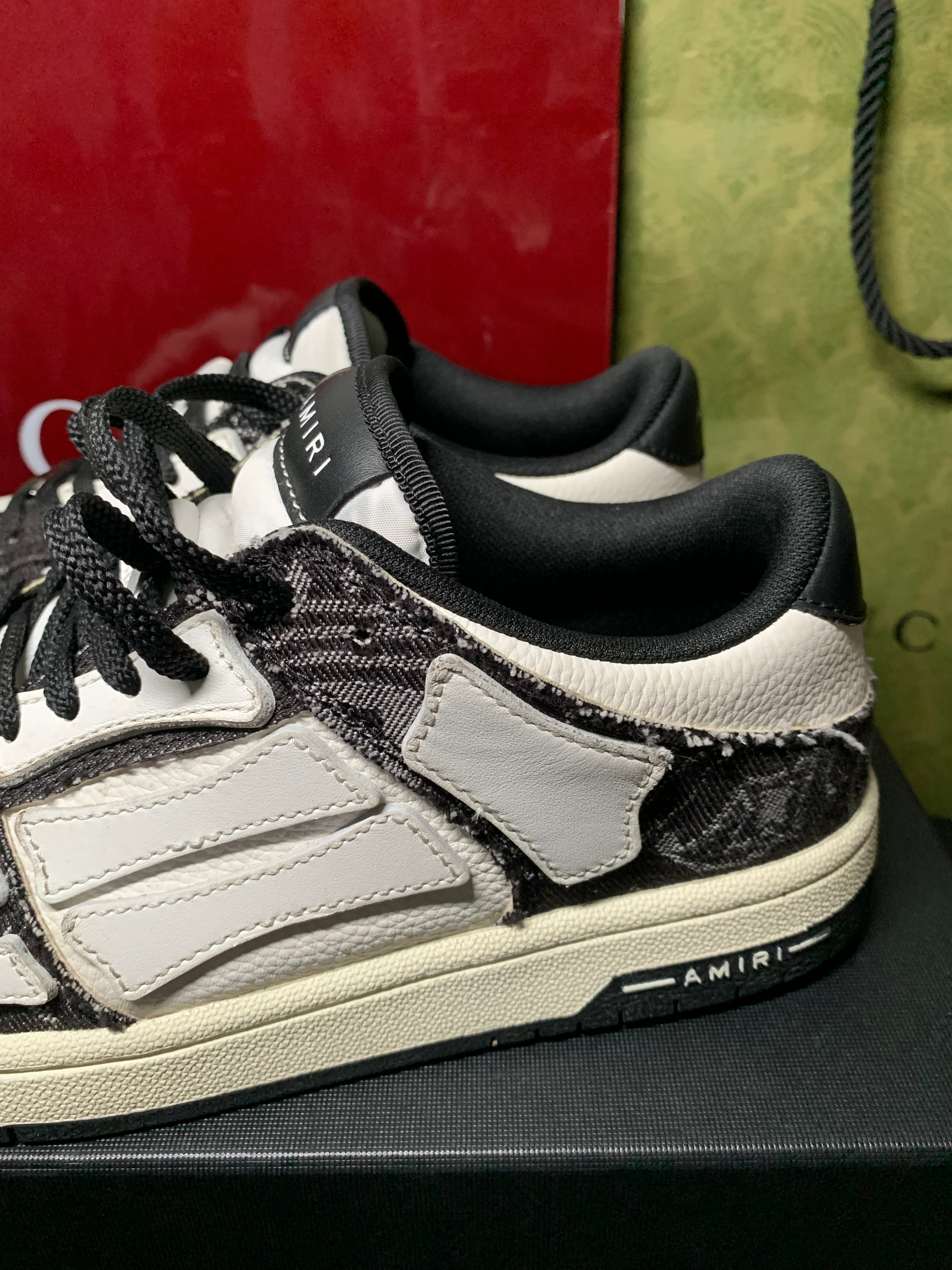 Amiri skeleton bandana low
