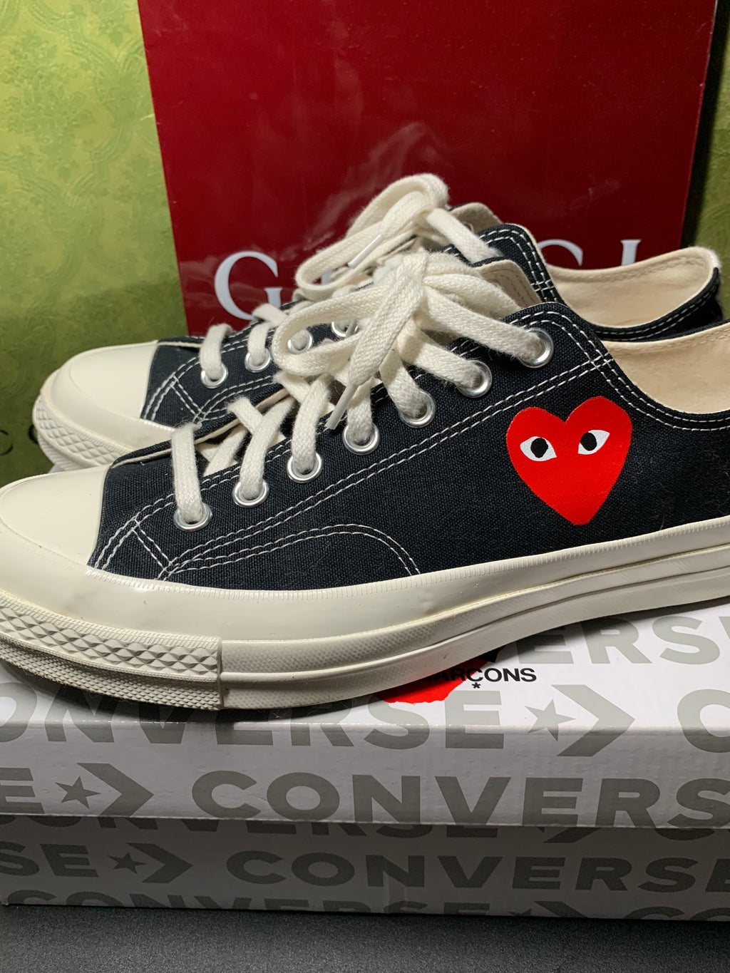 CDG play x Converse low
